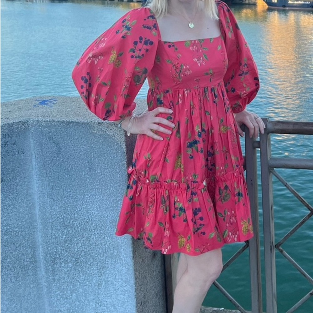 Cara Cara “Sip Sip” Style dress, 2022. Size small, no alterations. No damage.